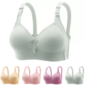 Ladies Bralette Sexy Lace Flower Surface Seamless Lingerie Soft Multi Color & ➳ - Picture 1 of 15