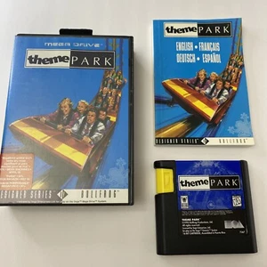 Sega Mega Drive - Theme Park - CIB - Bild 1 von 2