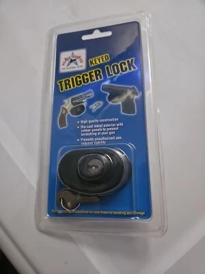 Personal Security Products TL01-RP Keyed Metal Trig Lock For Handgun - Image 1 of 2