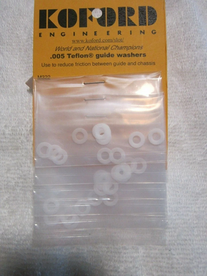 ARANDELAS GUÍA DE TEFLÓN KOFORD ENGINEERING .005 REDUCEN LA FRICCIÓN $2,95 CADA UNA Foto 1 de 1