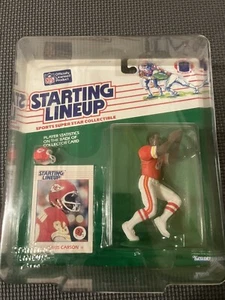 1988 STARTING LINEUP CARLOS CARSON KANSAS CITY CHIEFS RARE REGIONAL MOC - Picture 1 of 10