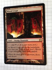 Mtg Magic the Gathering Return to Ravnica Blood Crypt