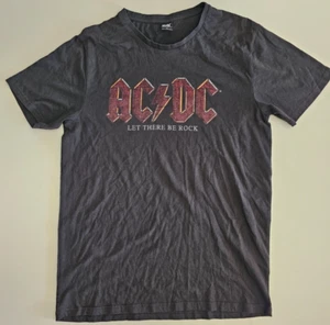 Camiseta AC/DC Let There Be Rock Talla Grande Camiseta Mercancía Oficial - Imagen 1 de 4