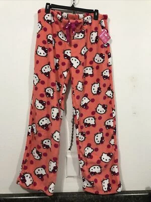 HELLO KITTY - JUNIORS - PANTALONES DE SALÓN - CORAL - TALLA XLARGE (APO-468) Foto 1 de 4