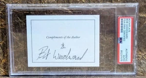 Bob Woodward Autograph PSA DNA Signed Authentic  - Picture 1 of 1