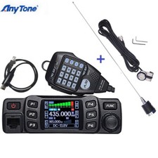 AnyTone AT-778UV Dual Band Mobile Car Radio VHF&UHF 2 Way Radio with Antenna