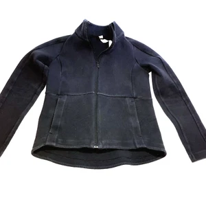 Lululemon Mainstay? Womens Black Full Zip Jacket 2 Pockets Thick Sz 2 - Picture 1 of 11
