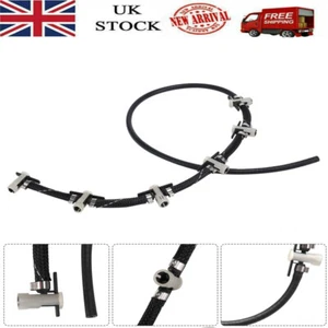 For X5 X6 E70 E71 E72 E90 E92 E93 F10 Fuel Injector Feed Line Hose Leak off Pipe - Picture 1 of 13