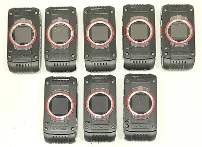 Lot of 8 - Casio G'zone Ravine 2 II C781 - Black ( Verizon ) Phone - Grade A - Image 1 of 2