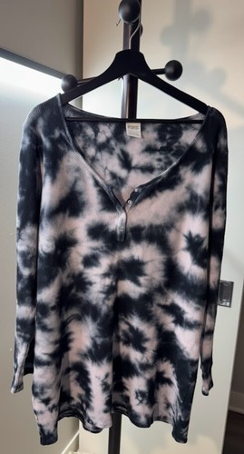 UNDERCOVER Abito Henley rosa Victoria’s Secret termico manica lunga tinta unita taglia XXL