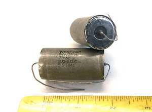1 NOS Vintage West-Cap PIO .33 uf @ 200 v Capacitor - Picture 1 of 1