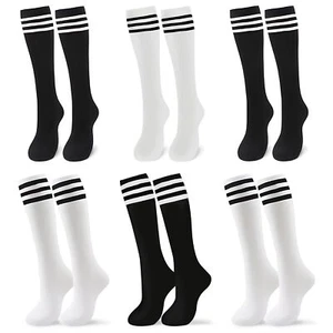 6Pcs Girls Knee High Socks - Tall Socks for Girls Knee High Socks for Girls T... - Picture 1 of 9