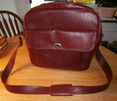 Bolso de hombro vintage Samsonite retro rojo Foto 1 de 4