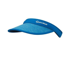 Ladies TaylorMade Clip On Golf Visor, Blue, One Size, New