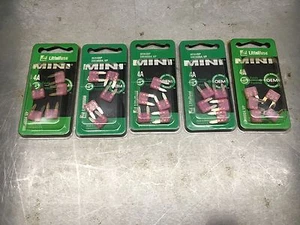 5 - LITTELFUSE 0MIN004.VP MINI FUSE  LOT OF5 (25 FUSES) 4A NEW CAR 15CP - Imagen 1 de 6
