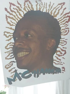 M.c HAMMER Vintage T-shirt transfer Genuine Original Rare 90s - Imagen 1 de 4