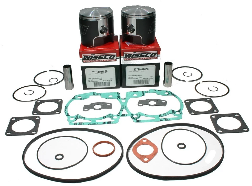 Ski-Doo Formula Mach 1 670, 1993-1996, Wiseco .040 Pistons and Gasket Set - Image 1 of 1