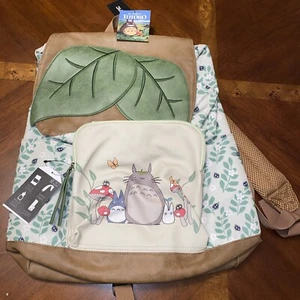 Studio Ghibli My Neighbor Totoro Leaf Slouch Backpack - Picture 1 of 5