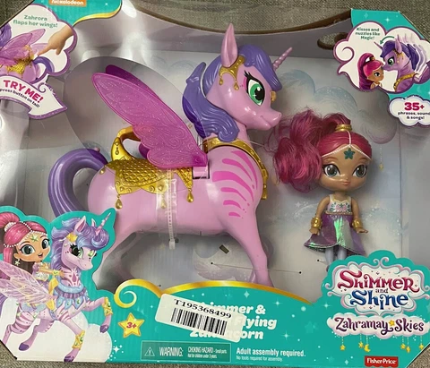 Shimmer and Shine Doll Set Shimmer and Magical Flying Zahracorn Zahramay Skies Cover