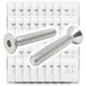 Metric A4-70 Stainless Steel Flat Socket Head Cap Screws - 608 PCS - Picture 1 of 4