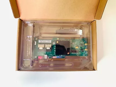 LSI 6Gbps SAS HBA LSI 9223-8i SAS 2008 FW: P20 IT Mode ZFS FreeNAS unRAID - Image 1 of 4