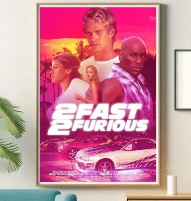 2 Fast 2 Furious Film Poster, High Quality, Poster for Wall Aesthetic Decor - Image 1 of 4