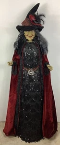 Extra Large Halloween Witch Decoration Prop 54" H - Picture 1 of 7