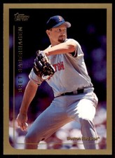 1999 Topps Bret Saberhagen Baseball Card Boston Red Sox #122