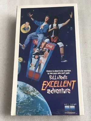 Bill & Ted's Excellent Adventure (VHS, 1994, New Line Home Video) NEW Sealed - Image 1 of 4