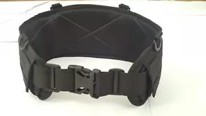 Cinturón Frag Negro Talla 4XL con 3 inserciones Cinturón de Carga Acolchado Táctico MOLLE - Imagen 1 de 5