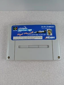 Newman Haas Indy Auto mit Nigel Mansell Super Famicom Japan SFC US-Verkäufer  - Bild 1 von 2