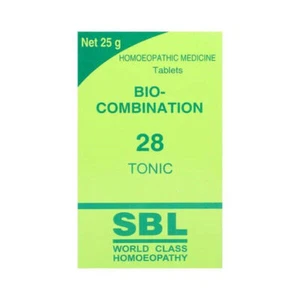 SBL Bio-Combination 28 Tablet Homeopathy Medicines - Picture 1 of 3