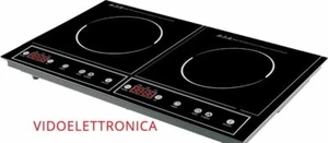 PIASTRA INDUZIONE DOPPIO 2 ZONE PIANO COTTURA FORNELLO ELETTRICO 270°. - Foto 1 di 1