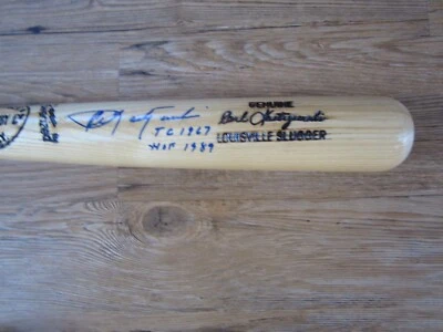 Carl Yastrzemski Autograph Signed Model Bat HOF 1989 & TC 1967 Red Sox PSA - Image 1 of 4