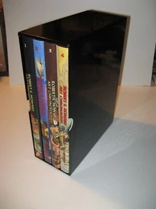 Robert E.Howard Art Chronology leather-bound ltd.ed. 4 vols. Conan Chenault&Gray - Bild 1 von 4