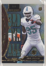 2013 Topps Triple Threads Relics Sapphire /3 Dion Jordan #TTR-DJ2 Rookie RC