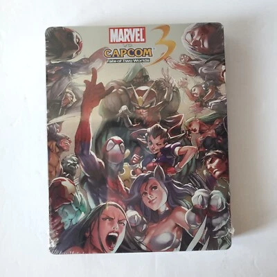 Marvel VS Capcom 3 Fate of Two Worlds Steelbook PS3 Sealed without slipcover - Image 1 of 4