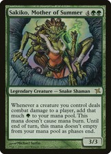 Sakiko, Mother of Summer - Lightly Played Foil - Betrayers of Kamigawa - 141 
