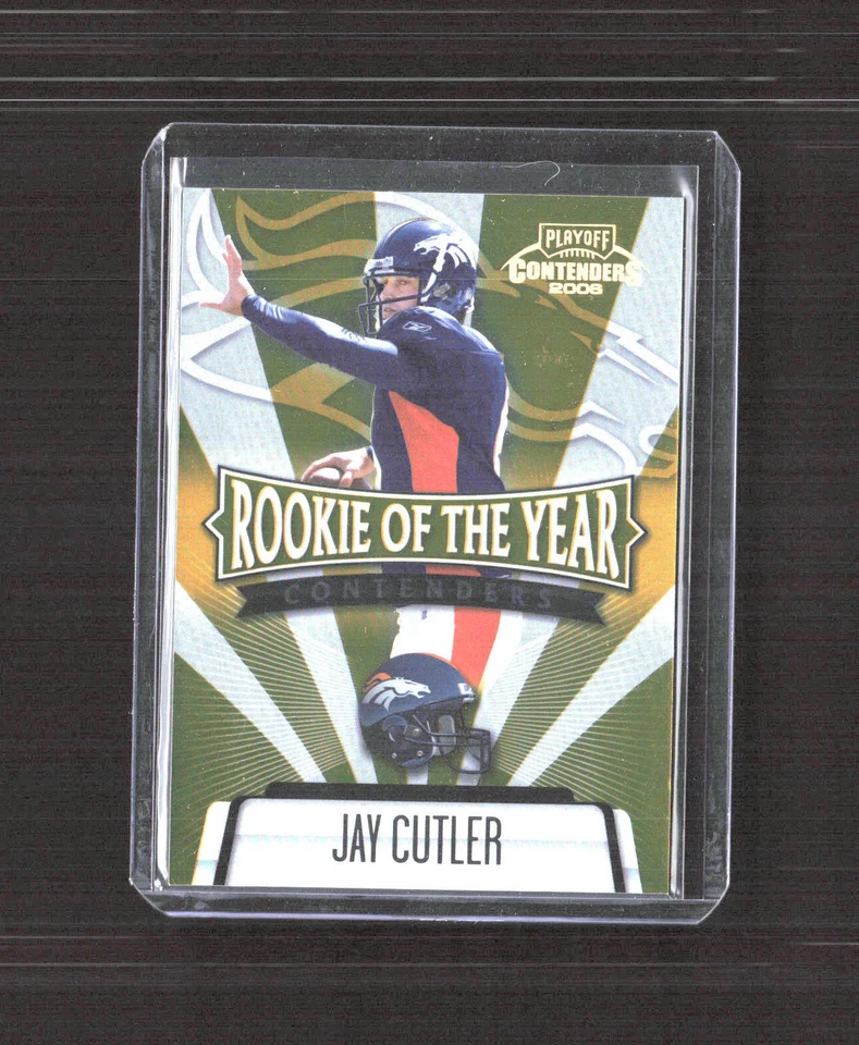 2006 Playoff Contenders #ROY-6 Jay Cutler ROY Contenders Gold - Image 1 of 2