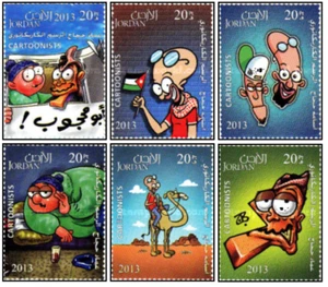 Juego de 6 cómics de Jordan 2013 - caricaturistas montado sin montar o nunca montado - Imagen 1 de 1