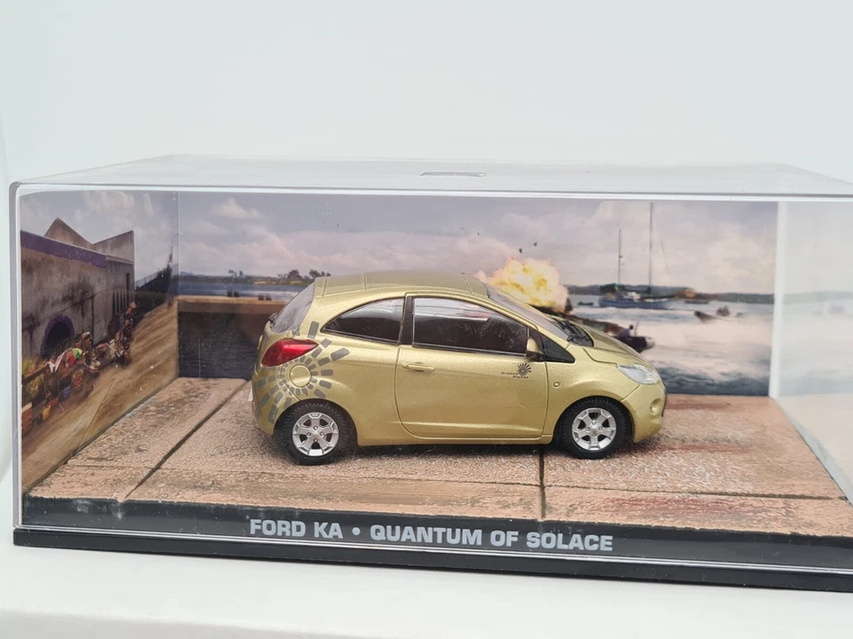 JAMES BOND 007 #60 - FORD KA - QUANTUM OF SOLACE - 1/43 BOITE VITRINE - Photo 1/1