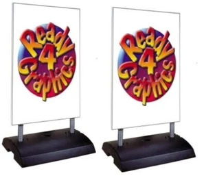 Kit de 2 letreros gráficos MagicMaster Springer® listos para 4 aceras | 24"w x 36"h - Imagen 1 de 2
