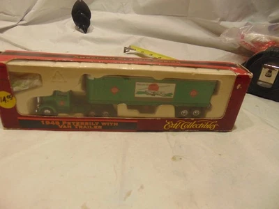 ERTL 4517 1948 PETERBILT WITH VAN TRAILER 1:87 SCALE N.I.B. - Image 1 of 4