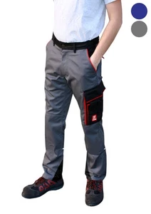 Arbeitshose FX PLUS  Bundhose 46 bis Übergröße/ große Größe 80 blau o. grau  - Bild 1 von 5
