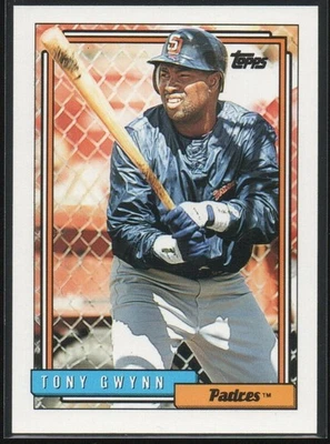 Tony Gwynn 1992 Topps #270 圣地亚哥教士名人堂 #1 — 第 1/2 张图片