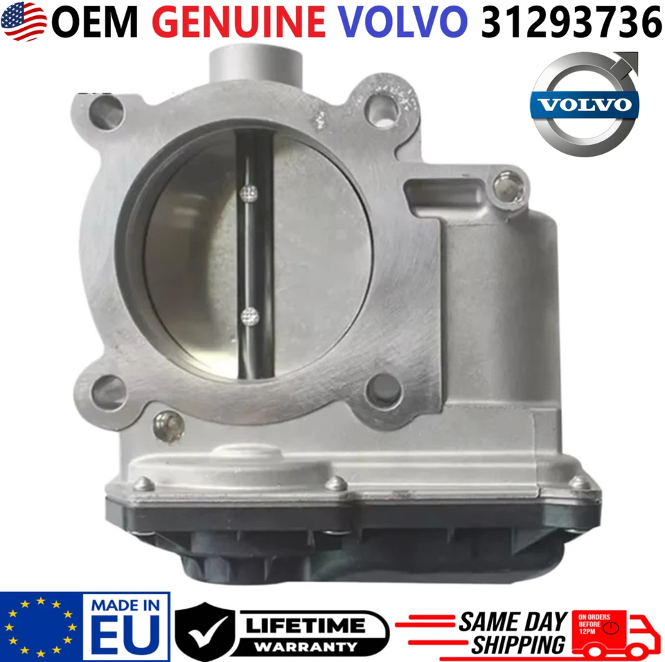 Cuerpo de acelerador GENUINO para Volvo S60 V60 XC40 XC60 XC90 2015-2025 2,0 L, 31293736 Foto 1 de 4