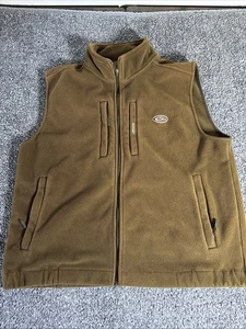 Drake Waterfowl Systems Weste Herren 2XL braun Fleece Full Zip gebrochener Reißverschluss - Bild 1 von 9