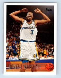 1996-97 Topps Donyell Marshall Golden State Warriors #117 - Imagen 1 de 2