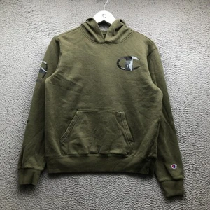 Champion Sweatshirt Hoodie Boys Youth XL Long Sleeve Athleticwear Graphic Green - Picture 1 of 6