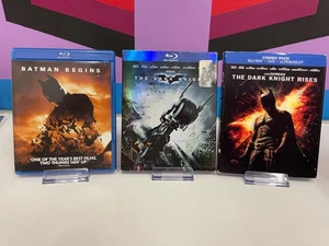 Dark Knight Trilogy (Batman Begins / Dark Knight / Dark Knight Rises) [Blu-ray] - Picture 1 of 2